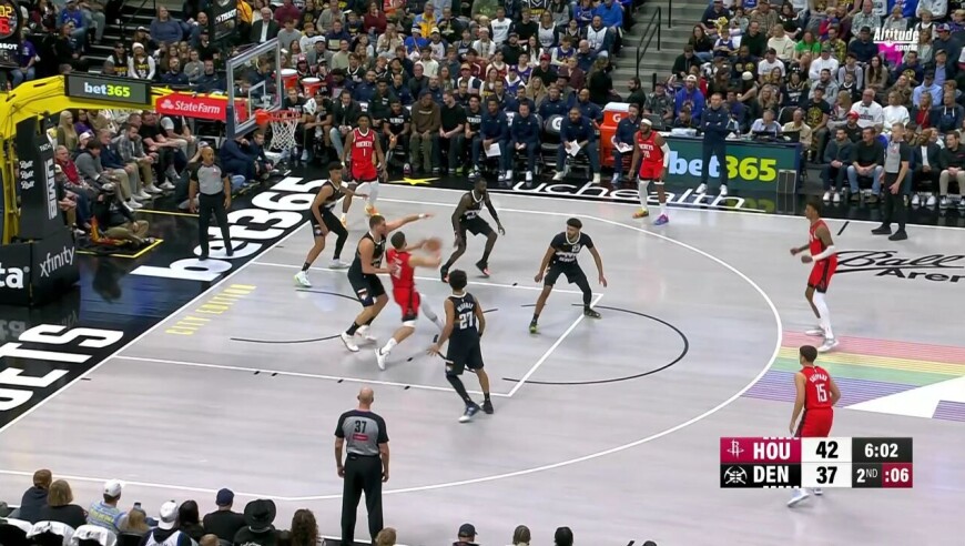 【集锦】火箭115-101掘金 火箭3人20+客场终结掘金6连胜