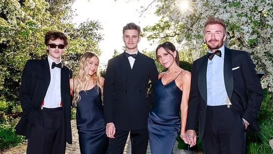 婆媳反目！贝克汉姆父子关系破裂：50岁生日+封爵，大儿子均未现身