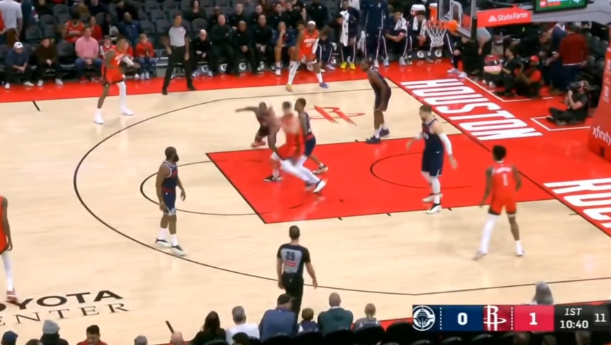 火箭对阵快船全场回顾