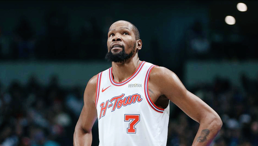 内线崩盘+三分41中10！火箭输独行侠真不怪杜兰特，阵容短板太致命