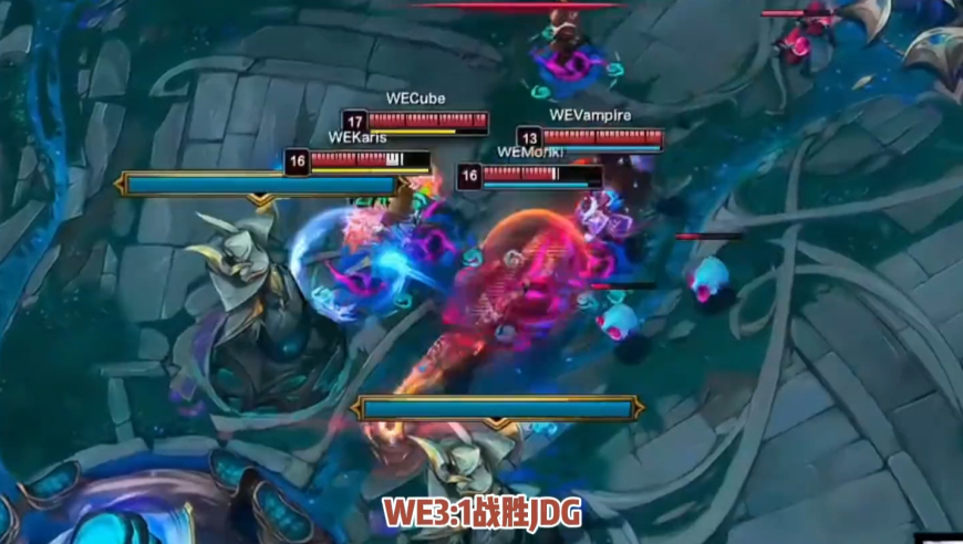 WE3-1JDG，最不可思议的以下克上