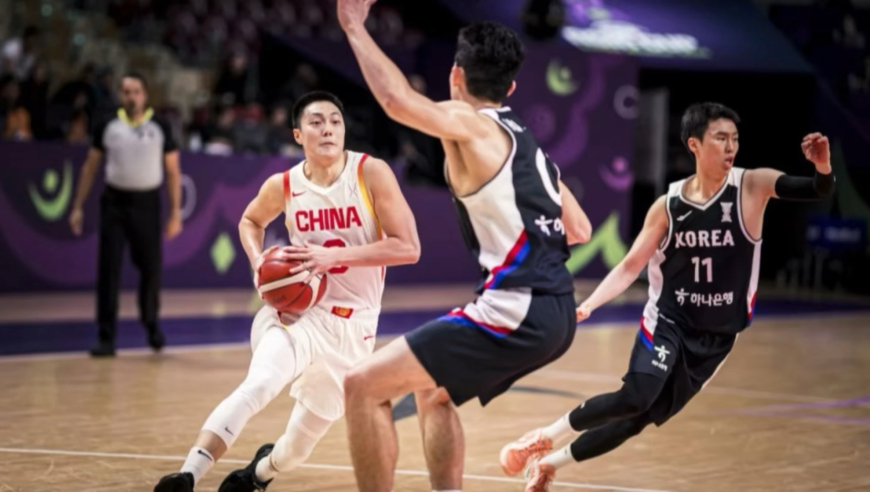 今晚谁能站出来？中国男篮亚洲杯战韩国4名后卫三分合计11中0