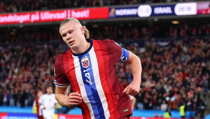 4-1！哈兰德7战狂轰14球，挪威全胜领跑，晋级世界杯无悬念