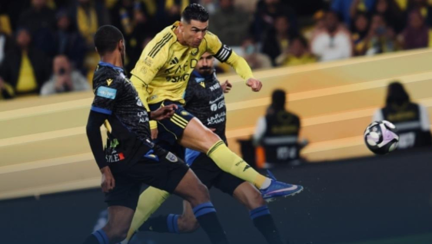 沙特联-3连胜！利雅得胜利1-0布赖代合作距榜首5分，C罗中框，马内造乌龙