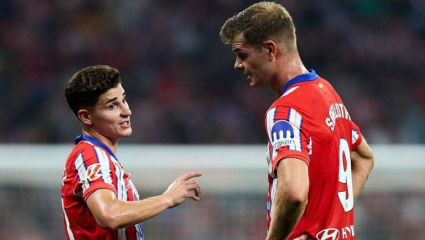 阿尔瓦雷斯在回撤中迷失，他的传球不如格列兹曼｜战术板