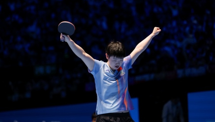 孙颖莎：每次放假回家都很舒服 爸妈给我做特别多好吃的每天饭菜不重样