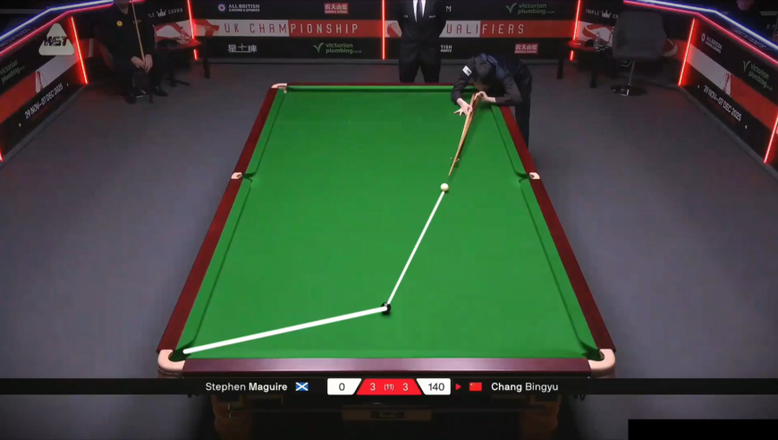 体坛记忆｜常冰玉英锦赛极限纠错，轰出职业生涯首杆147