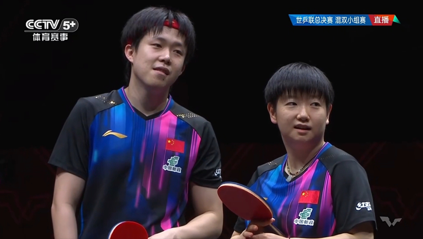 全场都笑了！林诗栋搞笑发言逗乐王楚钦孙颖莎 现场欢笑不断