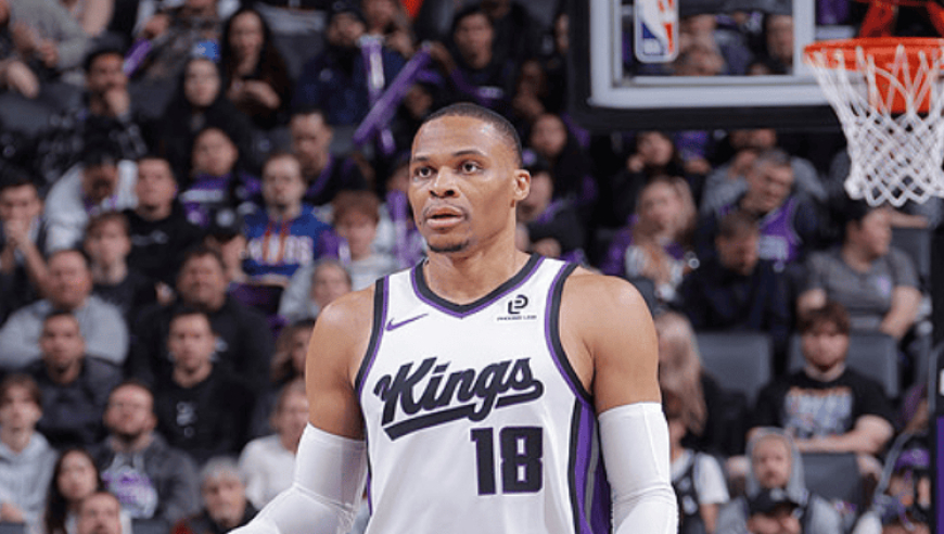 威少抢断超过德罗赞，目前篮板助攻抢断三分皆国王队内第一