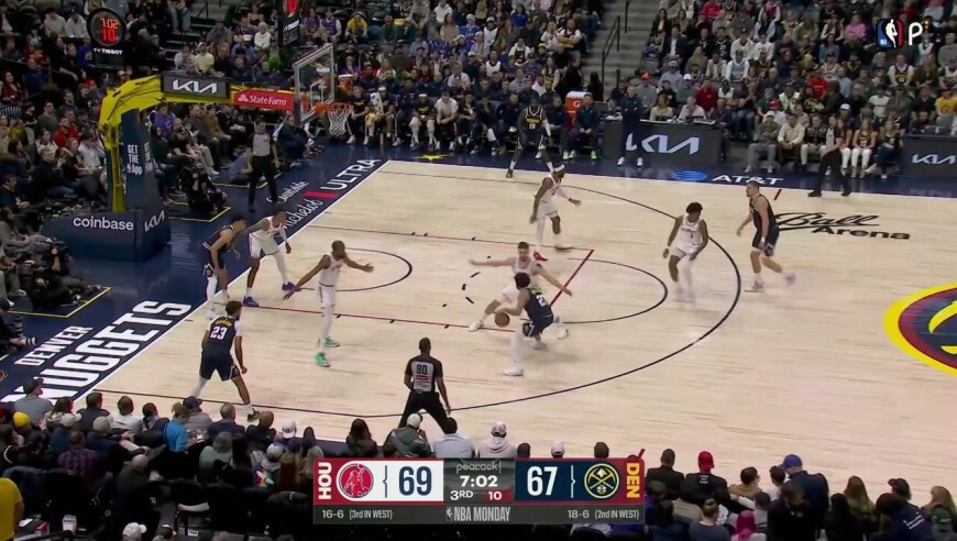 【集锦】火箭125-128掘金 约基奇39+15+10完美表现助掘金双杀火箭