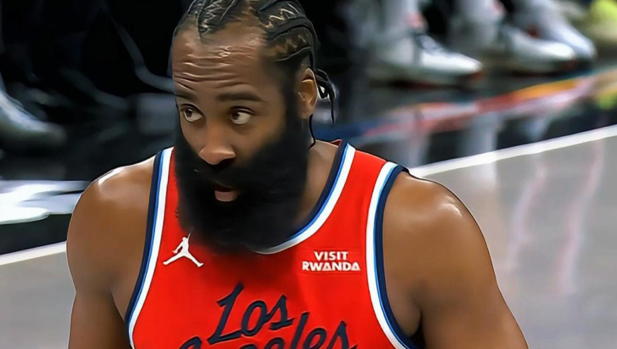 登神降临！哈登开场对抗投篮+突破上篮+造犯规连拿6分杀穿篮网