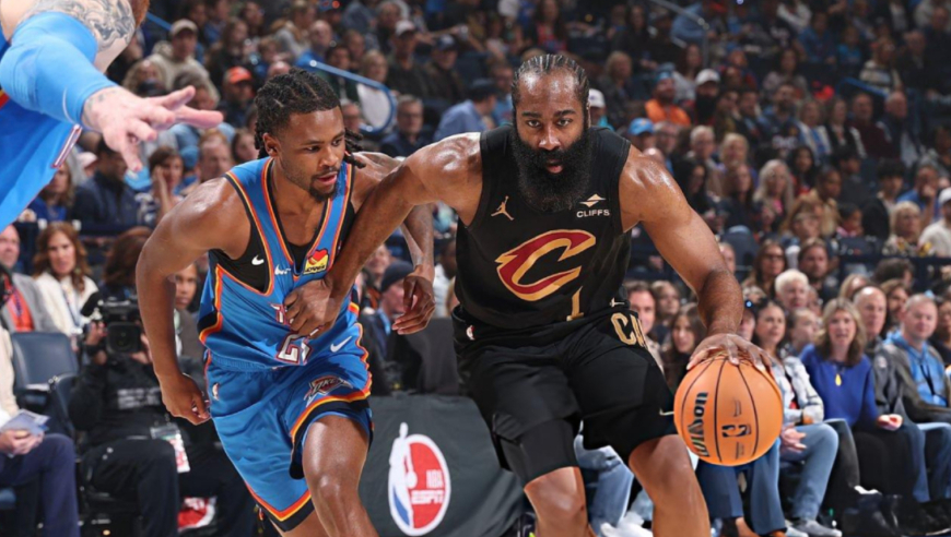 骑士打不过超残阵雷霆？诸多问题浮现：哈登首败怨不了别人丨篮不住嘴