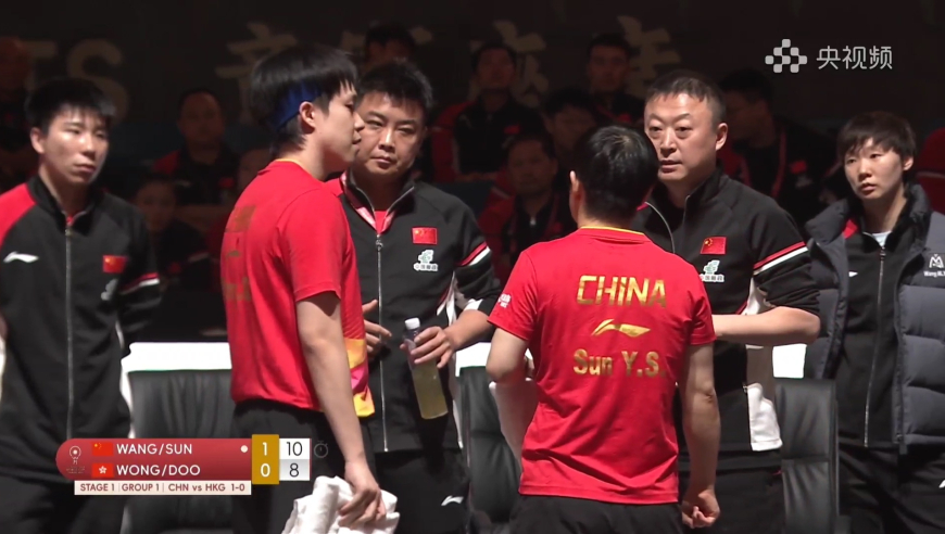 有效暂停！莎头被香港组合连挽局点 请求暂停后一击制胜再拿一局