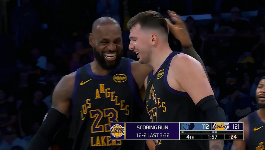 湖三疯变四疯！湖人末节决胜时刻轰12-2碾压灰熊锁定胜局全过程