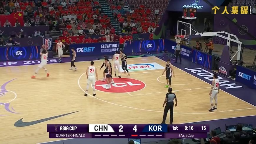 王俊杰对阵韩国队21+8集锦