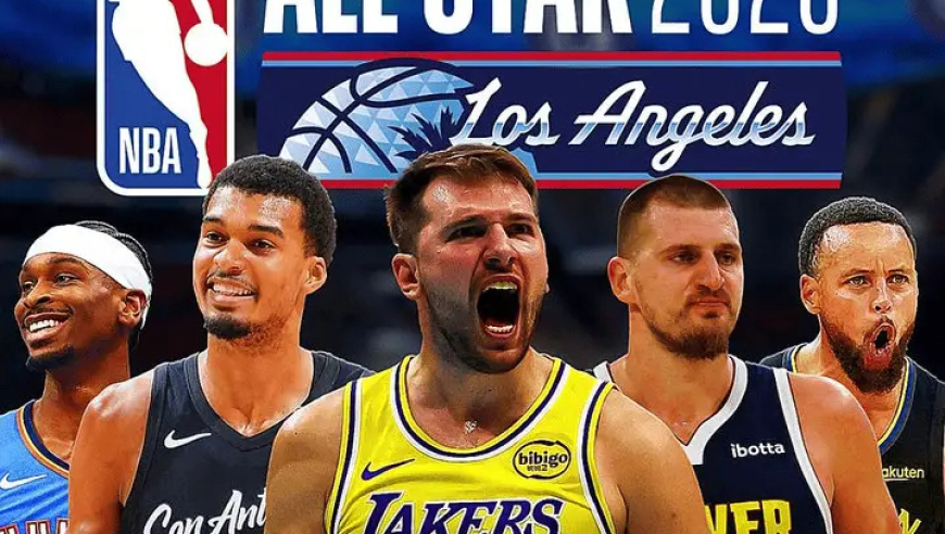 NBA官宣全明星首发：东契奇字母哥分列票王 库里文班入选无詹皇KD