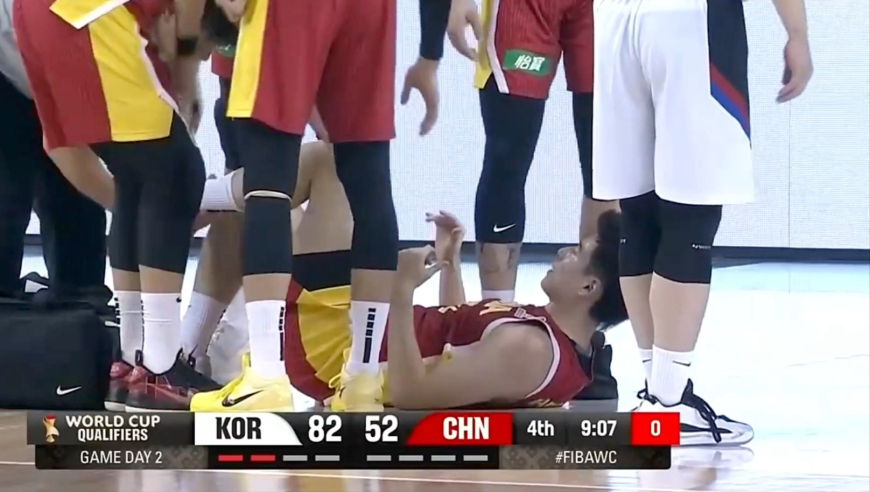 大腿！程帅澎19分集锦：拼到严重崴脚受伤 遭对手算计吃违体