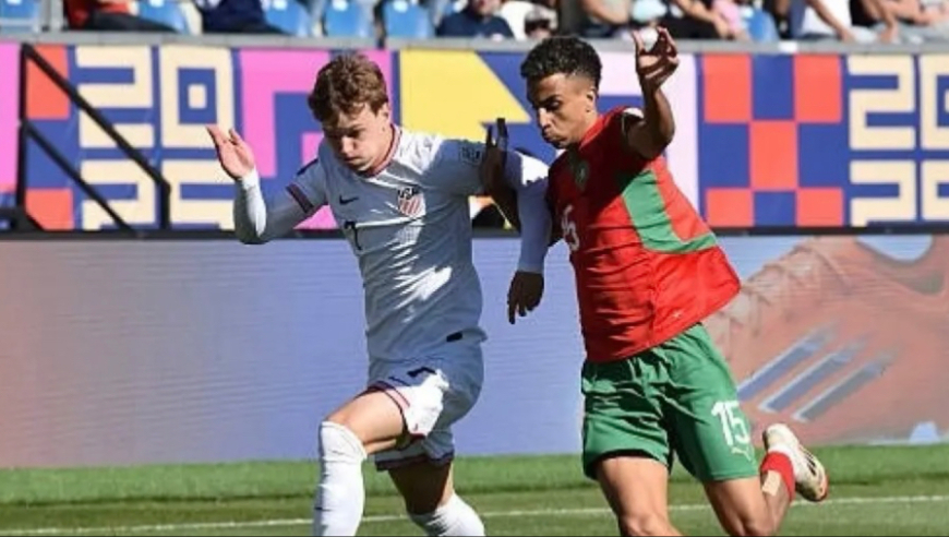 U20世界杯：摩洛哥3-1美国晋级半决赛 亚辛、扎胡阿尼破门
