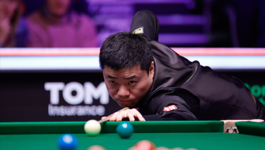 决胜局惊险过关！丁俊晖神级长台直接破百，6-5唐纳森晋级八强！
