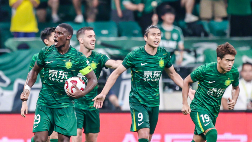 国安2-2津门虎遭遇三轮不胜：基莱斯双响 法比奥、达万破门