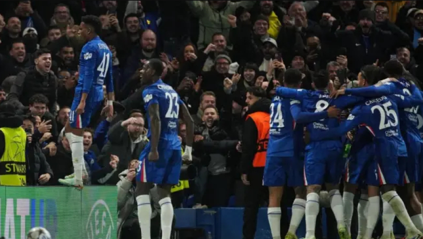 欧冠：10人巴萨0-3负切尔西 孔德自摆乌龙巴西超新星破门