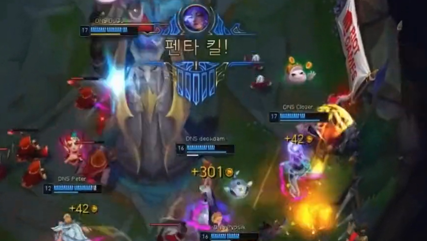 Dudu也相当神王 LCK目前为止表现前三的上单