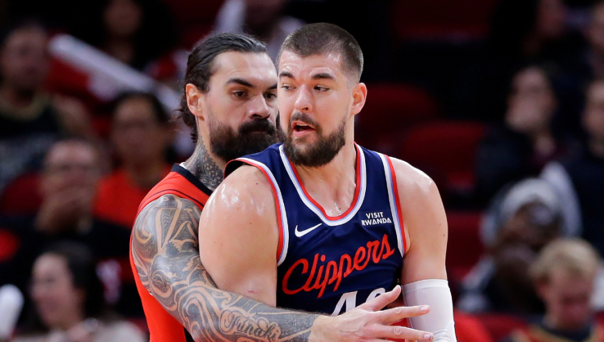 足够尽力了！快船祖巴茨vs火箭33分集锦：14投13中打穿火箭内线