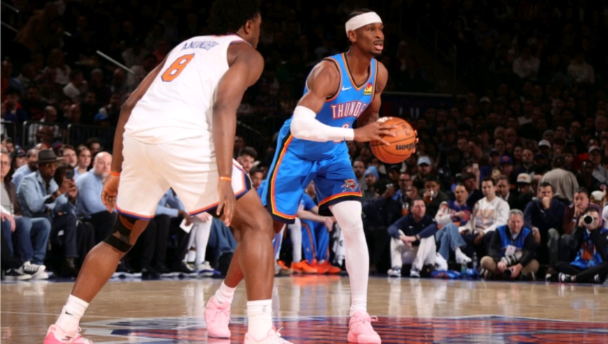 紧张到窒息！慢镜还原尼克斯雷霆决胜时刻，尼克斯连丢绝平三分