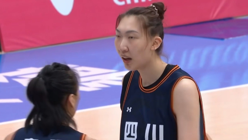 降维打击！全运女篮半决赛韩旭集锦：13中9砍21+9统治篮下