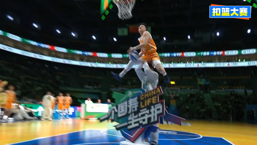 扣篮大赛预赛4记满分扣篮合集：张鼎岩飞工作人员 刘礼嘉超级大风车
