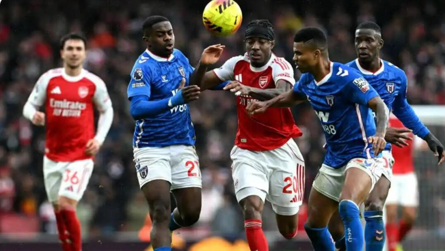 英超-先赛9分领跑！阿森纳3-0桑德兰，苏维门迪贴地斩，约克雷斯近6场5球