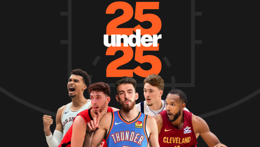 NBA现役25岁以下25大新星：火箭申京第7阿门第10 爱德华兹屈居第二
