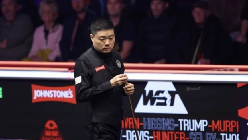 丁俊晖五连败特鲁姆普，中国3球手晋级斯诺克大师赛八强创纪录