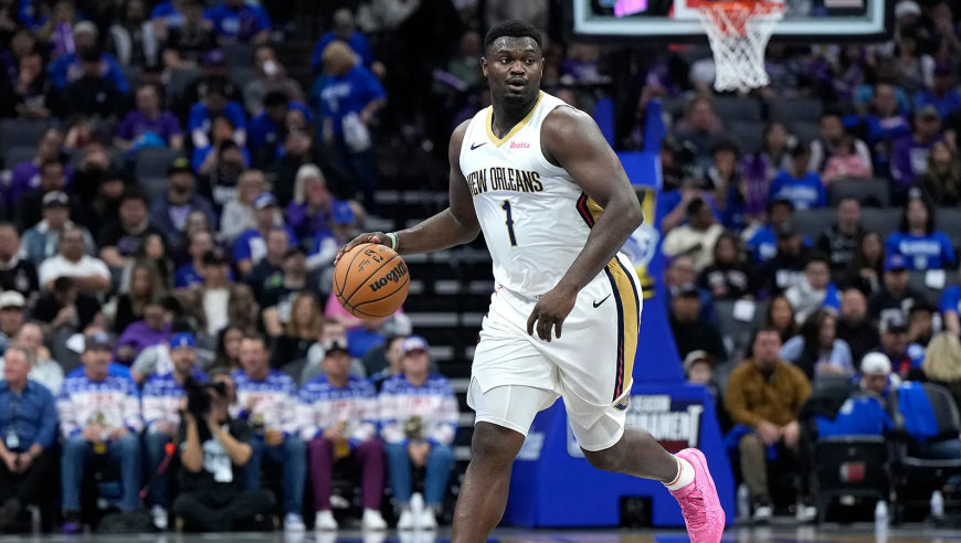 3日NBA官方五佳球：锡安暴力双手灌筐 格莱姆斯炸裂隔扣