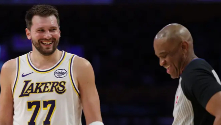 又数钱了！官方：东契奇向裁判做不当且不职业手势 被罚5万美元