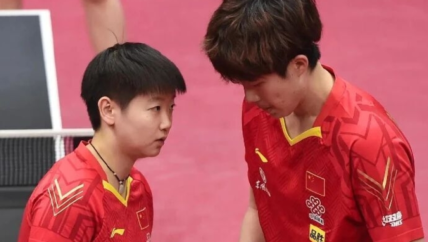 中国乒协发声回应孙颖莎王楚钦因伤退赛事件，郭焱给孙颖莎、王楚钦提出人性化建议