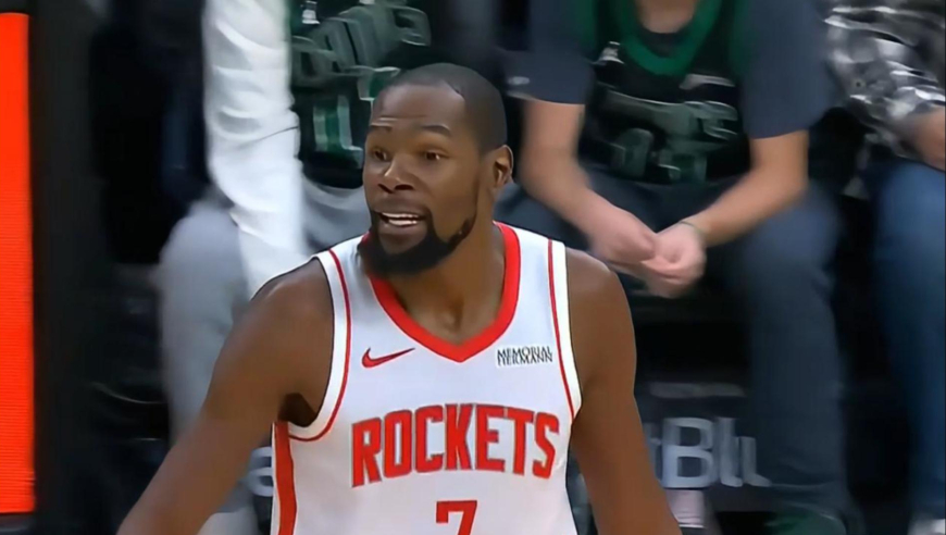 首节打崩绿军！杜兰特一打三造犯规火箭全员发力轰出11-2攻击波