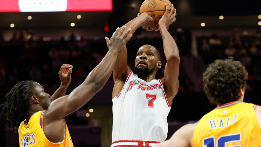 死神降临！杜兰特vs黄蜂35分集锦：包揽火箭关键时刻全部10分定胜局