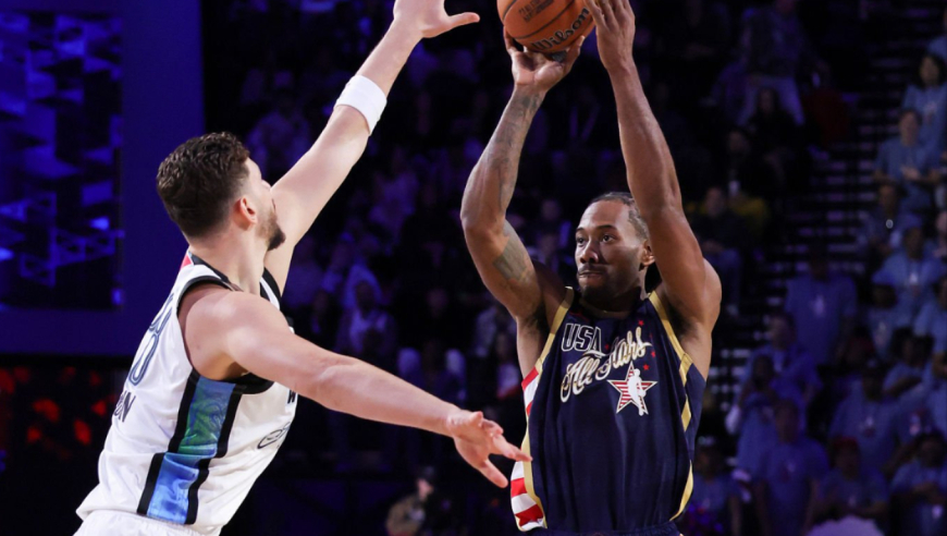 全场高喊MVP！战神卡12分钟轰31分太狠：詹姆斯库里为他欢呼