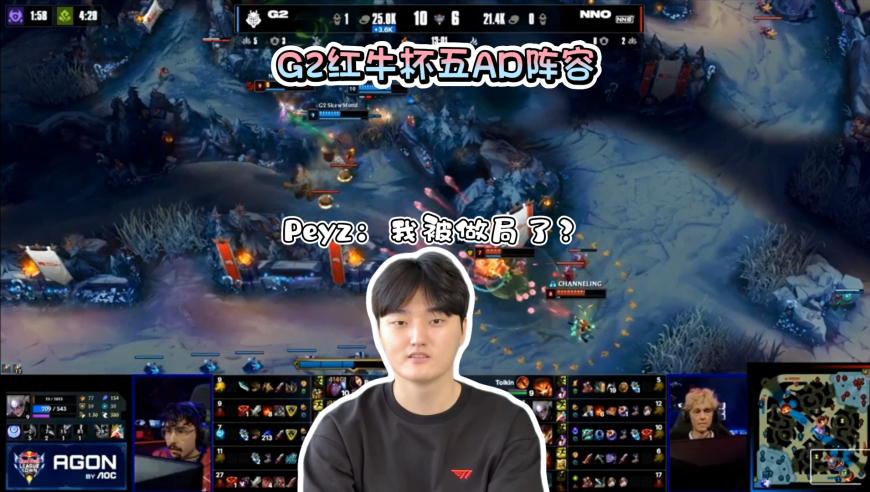 Peyz来T1的首秀还没上场就被针对了？G2红牛杯揭幕战上来就是五ADC阵容，主打烧英雄池！