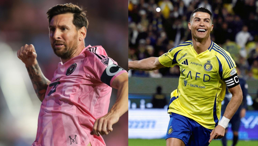 梦回十年前！绝代双骄隔空再对决：C罗超级倒钩梅西1射3传制霸全场