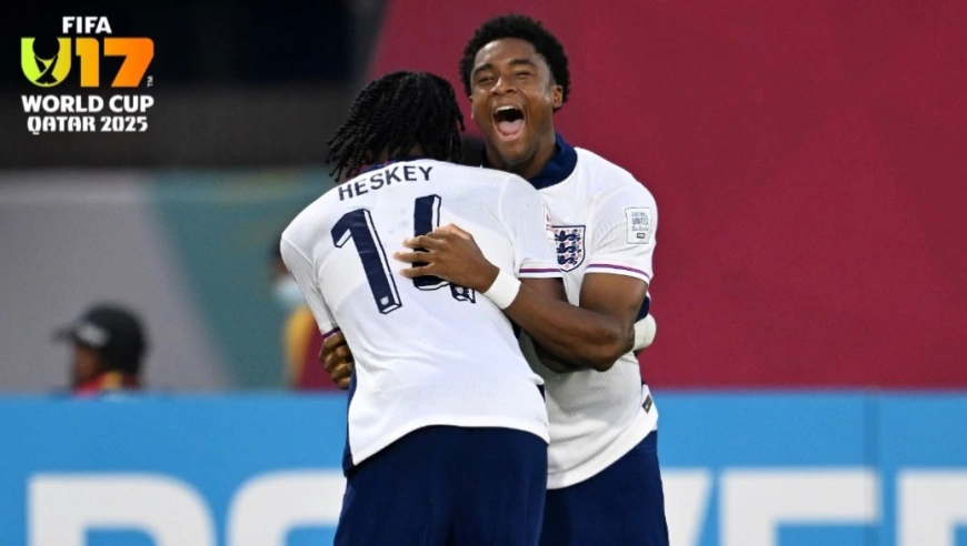 U17世界杯：英格兰8-1海地 埃曾瓦塔戴帽 赫斯基之子三传一射