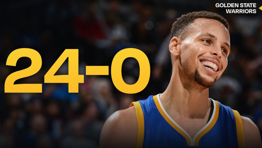 历史最佳开局的威力！勇士24胜期10大燃爆全场瞬间