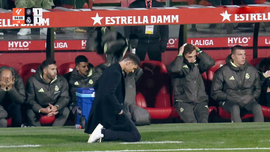 爆冷丢分！阿隆索跪了，皇马3轮不胜丢榜首，核心弊端直指1人