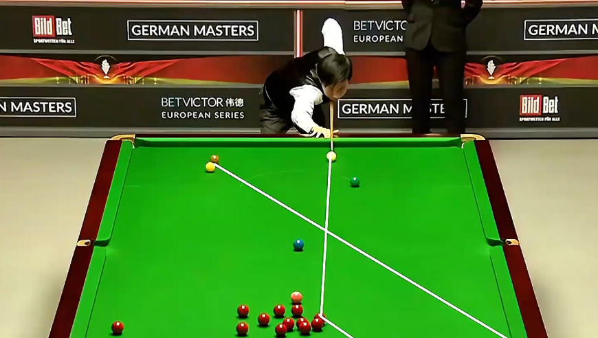 体坛记忆｜ 赵心童打出神仙斯诺克，把沃顿差点打哭了，接连出现失误