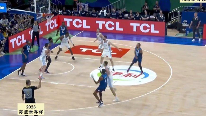 体坛记忆｜美国男篮VS希腊全场集锦，里夫斯15分6助攻