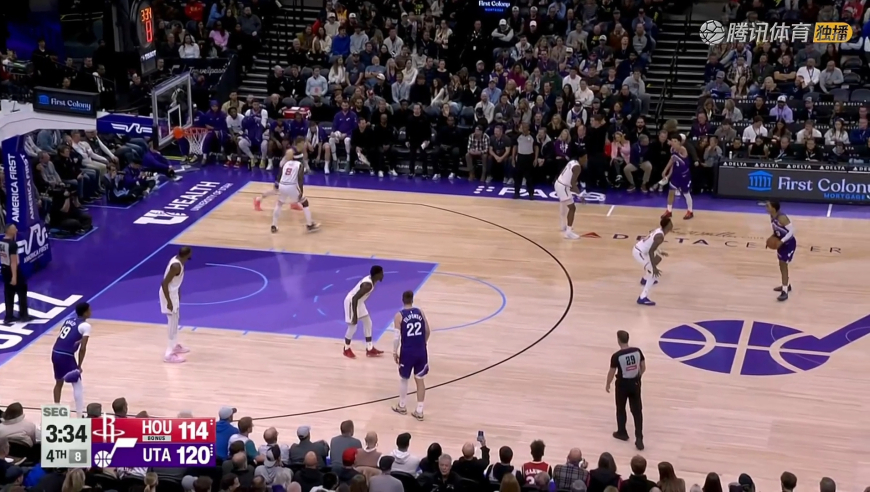 这啥操作？原声回顾火箭1回合被吹5次犯规 裁判控制比赛令人迷惑