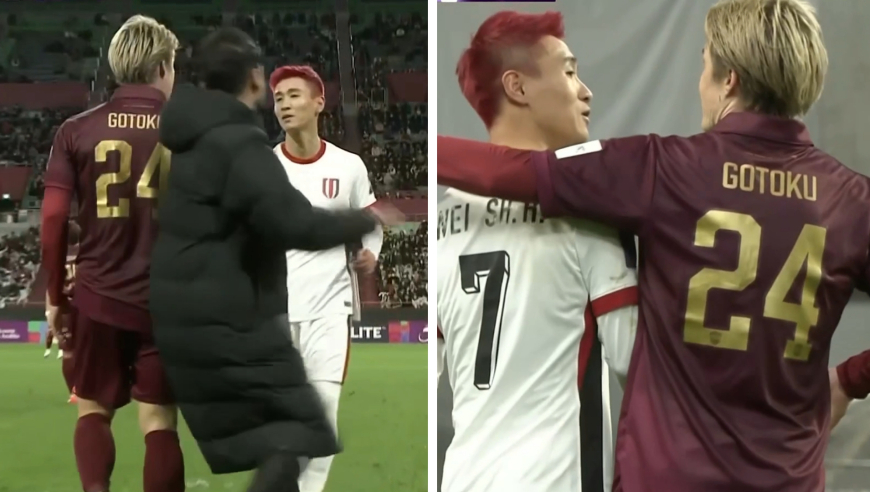 不打不相识！红发韦世豪与金发酒井高德对抗起冲突，从剑拔弩张到握手言和相谈甚欢