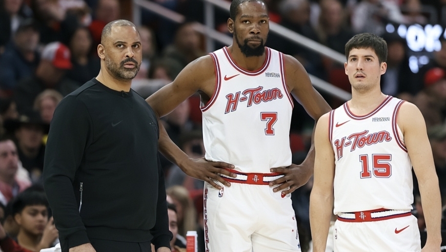 三分球33中4！罚球14中5！火箭灾难级表现，乌度卡却怪杜兰特