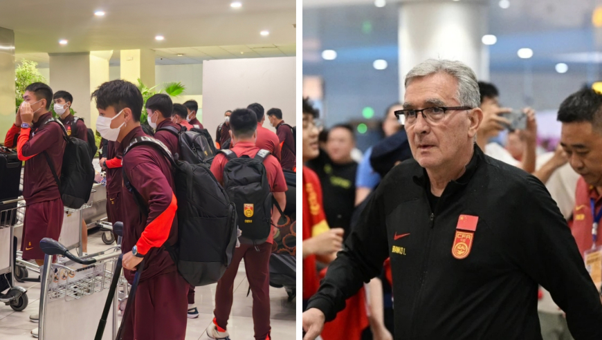 国足抵重庆备战荣誉之战：球迷迎接高呼韦世豪雄起，王钰栋人气高伊万尴尬遭忽略